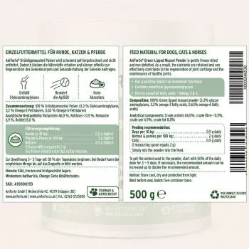 Grünlippmuschelpulver